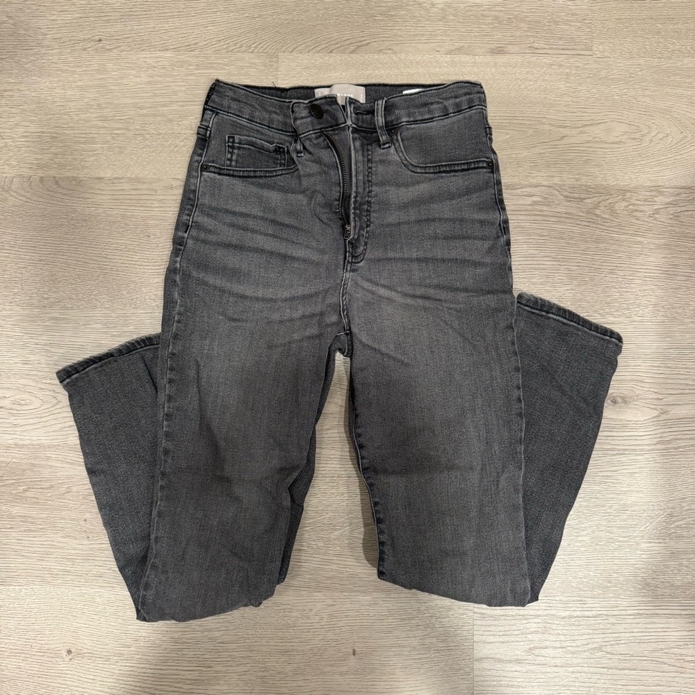 Everlane high waisted skinny jeans